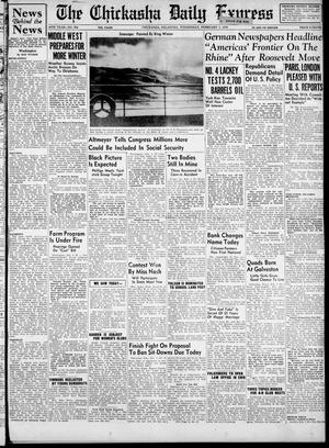 The Chickasha Daily Express (Chickasha, Okla.), Vol. 46, No. 304, Ed. 1 Wednesday, February 1, 1939
