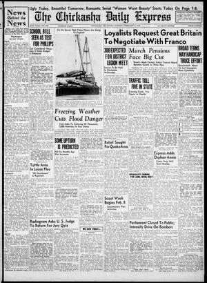 The Chickasha Daily Express (Chickasha, Okla.), Vol. 46, No. 307, Ed. 1 Sunday, February 5, 1939