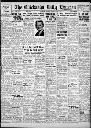 The Chickasha Daily Express (Chickasha, Okla.), Vol. 47, No. 51, Ed. 1 Tuesday, April 11, 1939