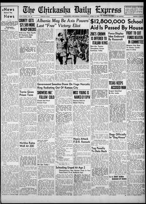 The Chickasha Daily Express (Chickasha, Okla.), Vol. 47, No. 52, Ed. 1 Wednesday, April 12, 1939