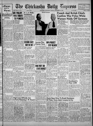 The Chickasha Daily Express (Chickasha, Okla.), Vol. 47, No. 183, Ed. 1 Tuesday, September 12, 1939