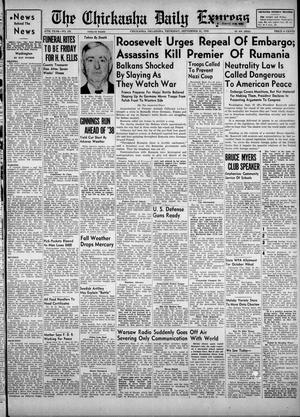 The Chickasha Daily Express (Chickasha, Okla.), Vol. 47, No. 191, Ed. 1 Thursday, September 21, 1939