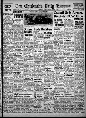 The Chickasha Daily Express (Chickasha, Okla.), Vol. 47, No. 216, Ed. 1 Friday, October 20, 1939