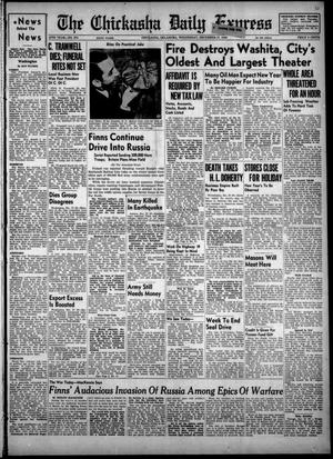 The Chickasha Daily Express (Chickasha, Okla.), Vol. 47, No. 274, Ed. 1 Wednesday, December 27, 1939