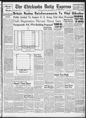 The Chickasha Daily Express (Chickasha, Okla.), Vol. 48, No. 141, Ed. 1 Wednesday, July 24, 1940