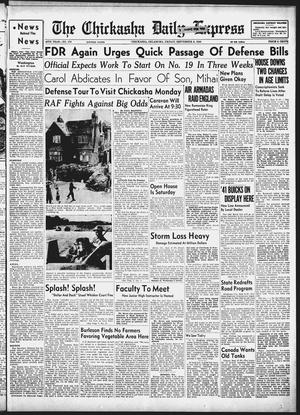 The Chickasha Daily Express (Chickasha, Okla.), Vol. 48, No. 179, Ed. 1 Friday, September 6, 1940