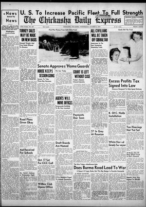 The Chickasha Daily Express (Chickasha, Okla.), Vol. 48, No. 207, Ed. 1 Wednesday, October 9, 1940