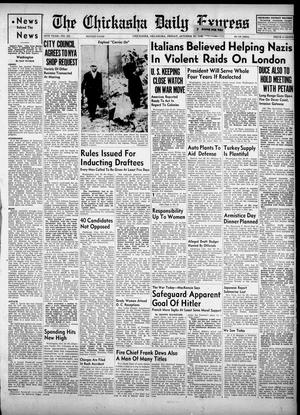 The Chickasha Daily Express (Chickasha, Okla.), Vol. 48, No. 221, Ed. 1 Friday, October 25, 1940