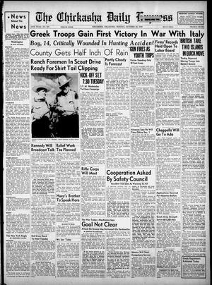 The Chickasha Daily Express (Chickasha, Okla.), Vol. 48, No. 223, Ed. 1 Monday, October 28, 1940