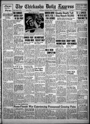 The Chickasha Daily Express (Chickasha, Okla.), Vol. 47, No. 276, Ed. 1 Friday, December 29, 1939