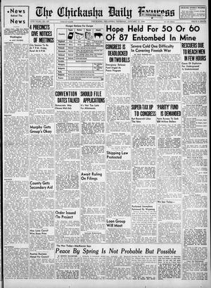 The Chickasha Daily Express (Chickasha, Okla.), Vol. 47, No. 287, Ed. 1 Thursday, January 11, 1940
