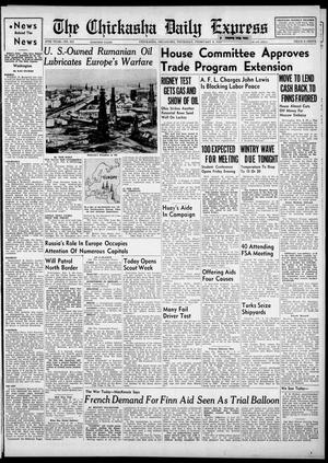 The Chickasha Daily Express (Chickasha, Okla.), Vol. 47, No. 311, Ed. 1 Thursday, February 8, 1940