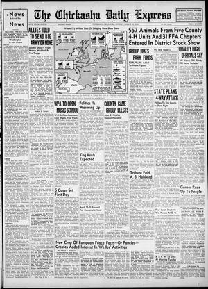 The Chickasha Daily Express (Chickasha, Okla.), Vol. 48, No. 24, Ed. 1 Sunday, March 10, 1940