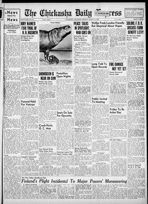 The Chickasha Daily Express (Chickasha, Okla.), Vol. 48, No. 25, Ed. 1 Monday, March 11, 1940