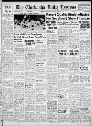 The Chickasha Daily Express (Chickasha, Okla.), Vol. 48, No. 27, Ed. 1 Wednesday, March 13, 1940