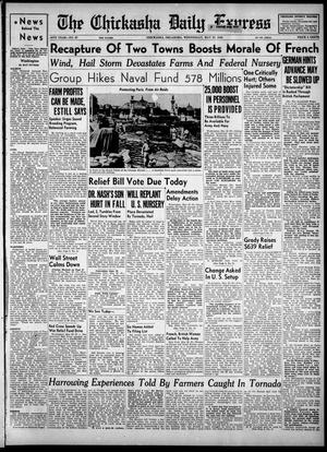 The Chickasha Daily Express (Chickasha, Okla.), Vol. 48, No. 87, Ed. 1 Wednesday, May 22, 1940