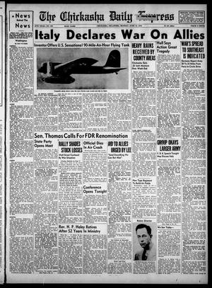 The Chickasha Daily Express (Chickasha, Okla.), Vol. 48, No. 103, Ed. 1 Monday, June 10, 1940