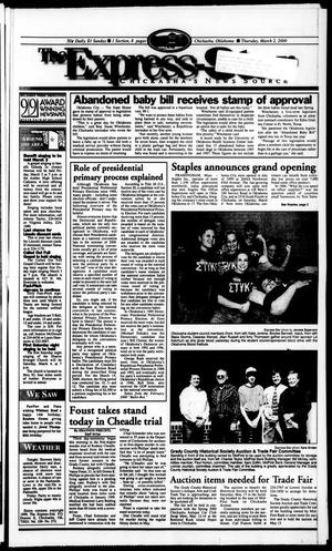 The Express-Star (Chickasha, Okla.), Ed. 1 Thursday, March 2, 2000