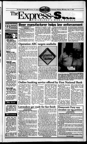 Primary view of object titled 'The Express-Star (Chickasha, Okla.), Ed. 1 Sunday, May 21, 2000'.