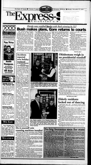 The Express-Star (Chickasha, Okla.), Ed. 1 Monday, November 27, 2000