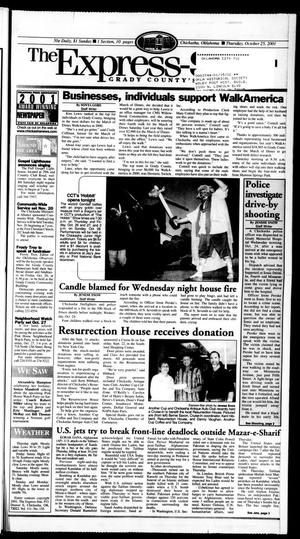 The Express-Star (Chickasha, Okla.), Ed. 1 Thursday, October 25, 2001