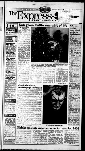 Primary view of object titled 'The Express-Star (Chickasha, Okla.), Ed. 1 Sunday, December 30, 2001'.