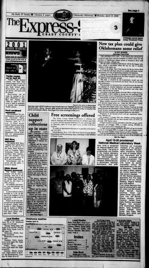 The Express-Star (Chickasha, Okla.), Ed. 1 Monday, April 15, 2002
