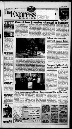 The Express-Star (Chickasha, Okla.), Ed. 1 Wednesday, July 17, 2002