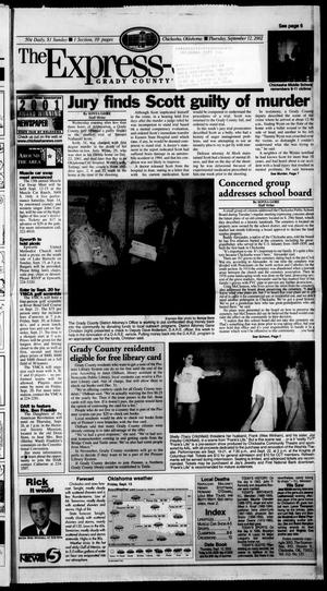 The Express-Star (Chickasha, Okla.), Ed. 1 Thursday, September 12, 2002