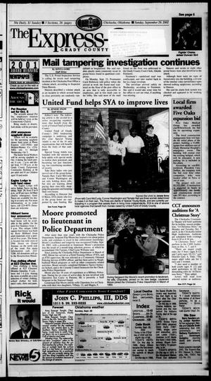 The Express-Star (Chickasha, Okla.), Ed. 1 Sunday, September 29, 2002