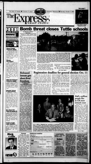 The Express-Star (Chickasha, Okla.), Ed. 1 Thursday, October 3, 2002