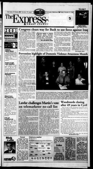 The Express-Star (Chickasha, Okla.), Ed. 1 Friday, October 11, 2002