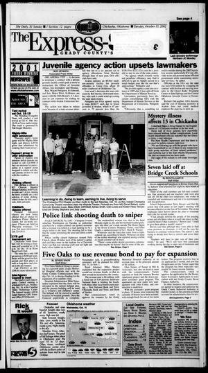 The Express-Star (Chickasha, Okla.), Ed. 1 Tuesday, October 15, 2002