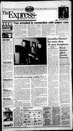 The Express-Star (Chickasha, Okla.), Ed. 1 Thursday, October 24, 2002