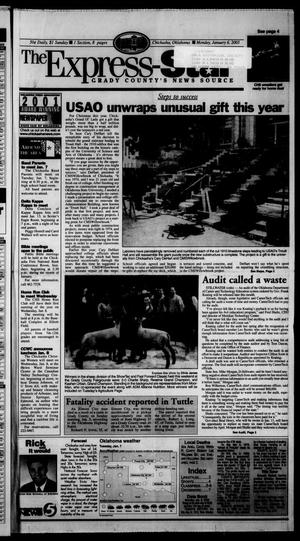 Primary view of object titled 'The Express-Star (Chickasha, Okla.), Ed. 1 Monday, January 6, 2003'.