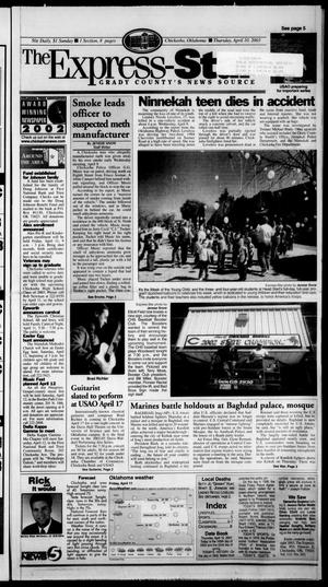 The Express-Star (Chickasha, Okla.), Ed. 1 Thursday, April 10, 2003