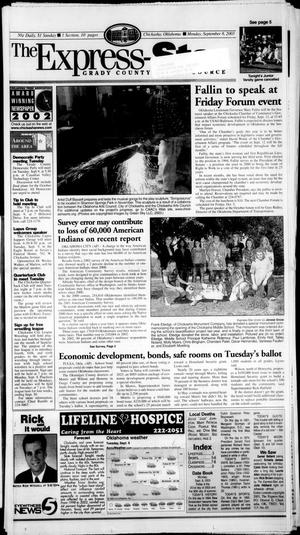 Primary view of The Express-Star (Chickasha, Okla.), Ed. 1 Monday, September 8, 2003