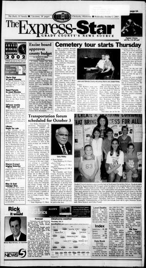 The Express-Star (Chickasha, Okla.), Ed. 1 Wednesday, October 1, 2003