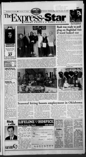 Primary view of The Express-Star (Chickasha, Okla.), Ed. 1 Friday, November 28, 2003