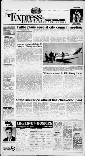Primary view of object titled 'The Express-Star (Chickasha, Okla.), Ed. 1 Monday, February 23, 2004'.
