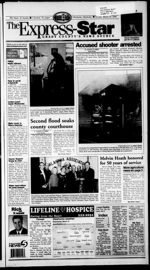 Primary view of object titled 'The Express-Star (Chickasha, Okla.), Ed. 1 Tuesday, March 30, 2004'.