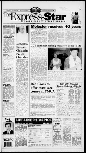 Primary view of object titled 'The Express-Star (Chickasha, Okla.), Ed. 1 Thursday, July 8, 2004'.