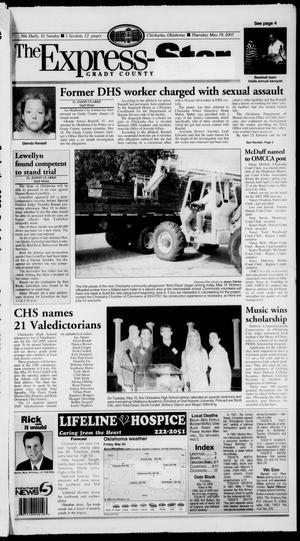 Primary view of object titled 'The Express-Star (Chickasha, Okla.), Ed. 1 Thursday, May 19, 2005'.
