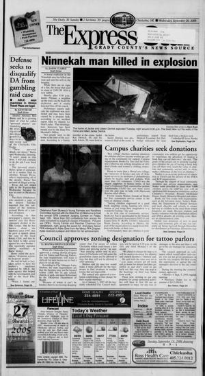 The Express-Star (Chickasha, Okla.), Ed. 1 Wednesday, September 20, 2006