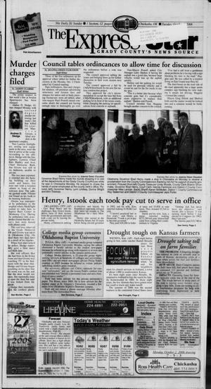 Primary view of object titled 'The Express-Star (Chickasha, Okla.), Ed. 1 Tuesday, October 3, 2006'.
