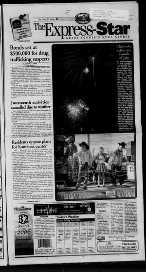 Primary view of object titled 'The Express-Star (Chickasha, Okla.), Ed. 1 Thursday, July 5, 2007'.