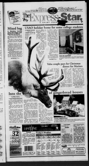Primary view of object titled 'The Express-Star (Chickasha, Okla.), Ed. 1 Tuesday, December 25, 2007'.