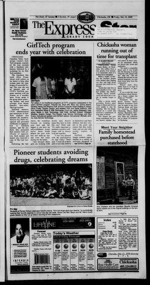 Primary view of object titled 'The Express-Star (Chickasha, Okla.), Ed. 1 Friday, May 16, 2008'.