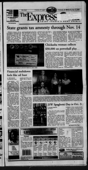 The Express-Star (Chickasha, Okla.), Ed. 1 Monday, September 22, 2008