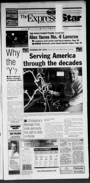 Primary view of object titled 'The Express-Star (Chickasha, Okla.), Ed. 1 Wednesday, November 10, 2010'.